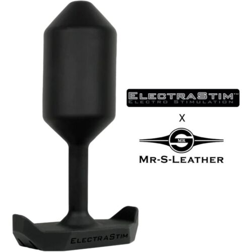 Plug Anal ElectraStim MR-S-Leather con Electroestimulación