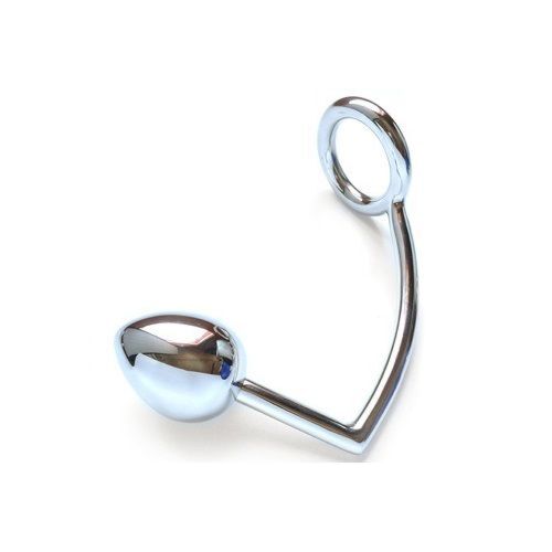 Anillo BDSM Metal Hard Ring 45mm con gancho anal