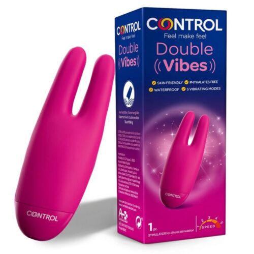 Vibrador Lay-on Control TOYS Double Vibes para estimulación intensa