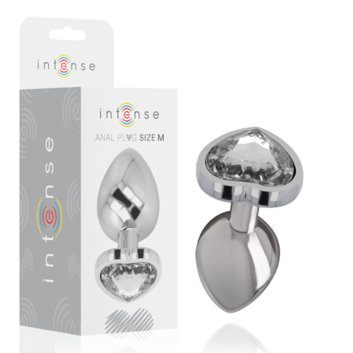 Plug Anal INTENSE con Diamante Joya Tamaño M