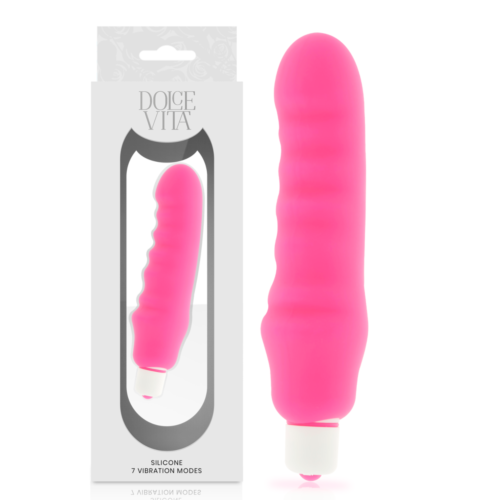 Vibrador Dolce Vita Genius de silicona suave y flexible