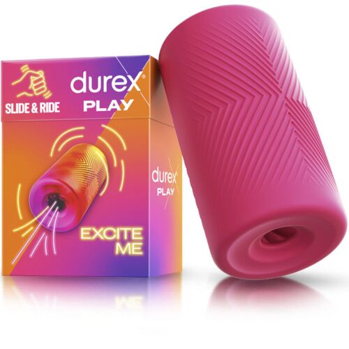 Masturbador Durex Slide & Ride con textura y control