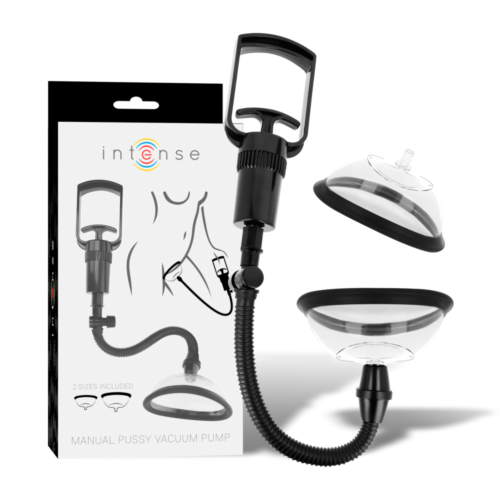 Bomba Manual Vaginal INTENSE con 2 Copas Intercambiables
