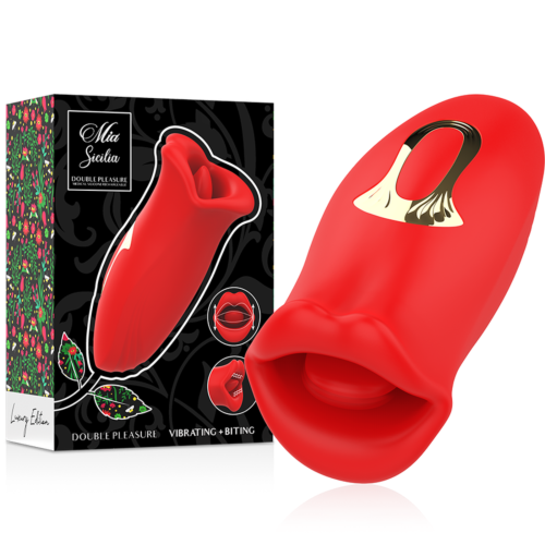 Vibrador MIA SICILIA Doble Placer con Estimulación Clitoriana
