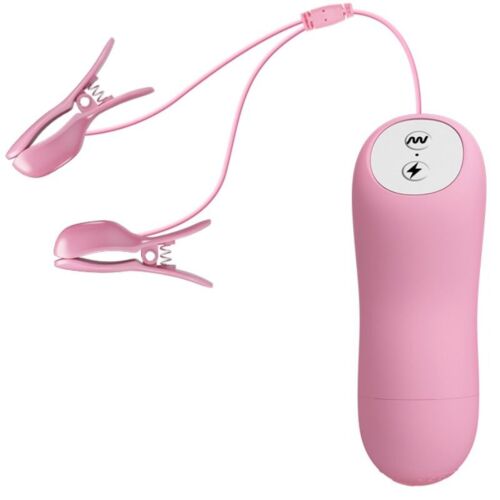 Pinzas Vibradoras BAILE Romantic Wave con Electroshock