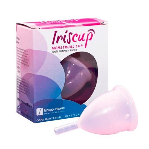 Copa Menstrual IrisCup Grande con Bolsa Esterilizadora