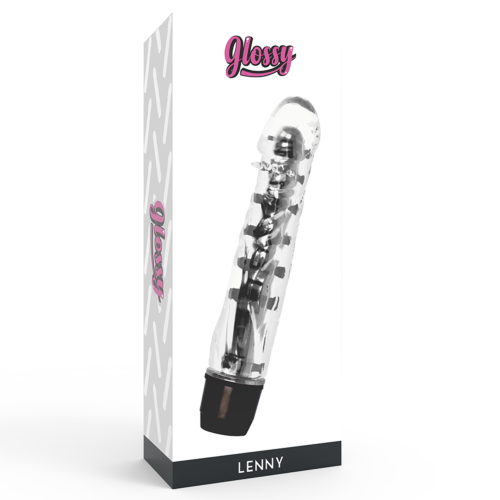 Vibrador GLOSSY LENNY con forma ergonómica y vibraciones potentes