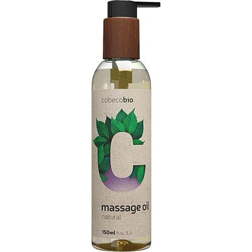 Aceite de masaje Cobeco Bio 150 ml con ingredientes naturales