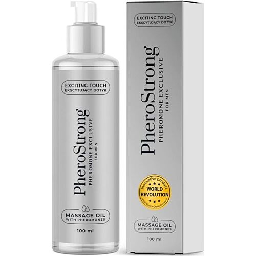 Aceite de masaje PheroStrong con feromonas 100ml