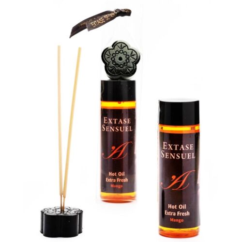 Aceite estimulante Extase Sensual Mango 100 ml con efecto frío-calor