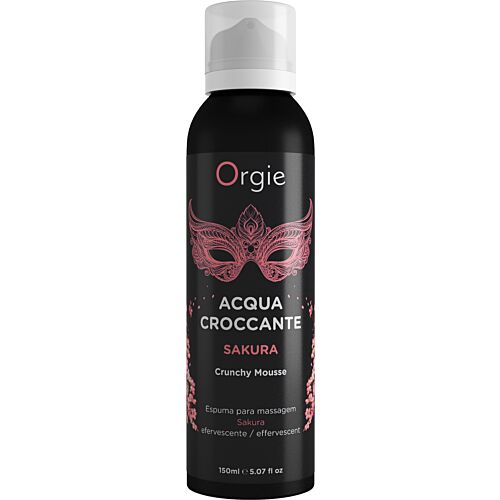Espuma hidratante Orgie Acqua Crocante Sakura con aroma a sakura