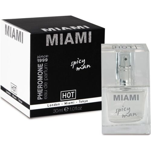 Perfume con feromonas HOT Miami Spicy 30ml para hombres