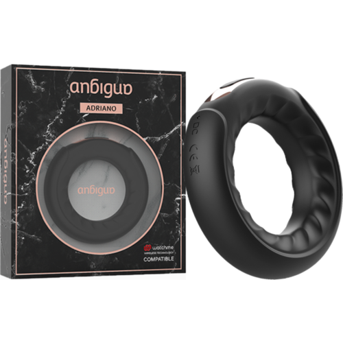 Anillo vibrador ANBIGUO ADRIANO con tecnología Watchme