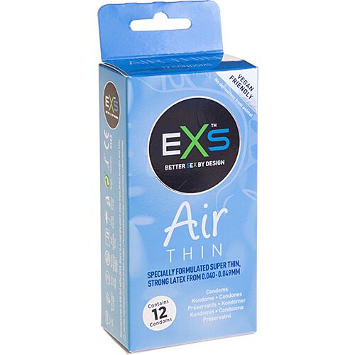 Exs - preservativos latex alta calidad - 12 pack