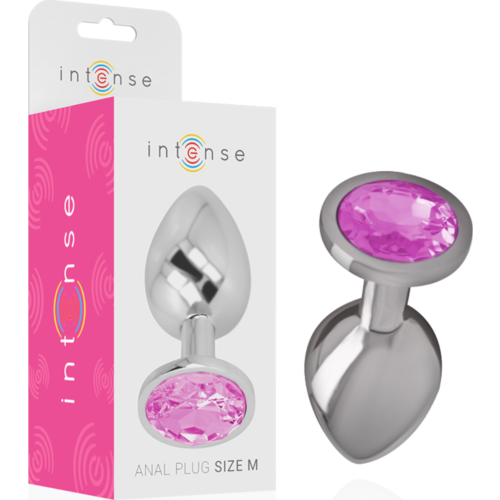 Plug anal INTENSE con joya de diamante