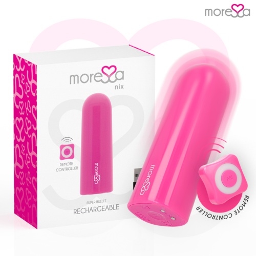 Vibrador control remoto MORESSA NIX con 7 modos de vibración