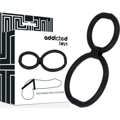 Anillas Ajustables Pene ADDICTED TOYS para Estimulación Efectiva