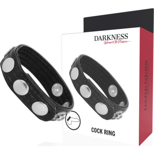 Anillo Pene Darkness Sensations con 5 ajustes