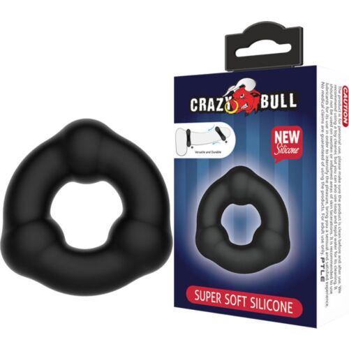Anillo Silicona Crazy Bull con Nódulos para Hombres