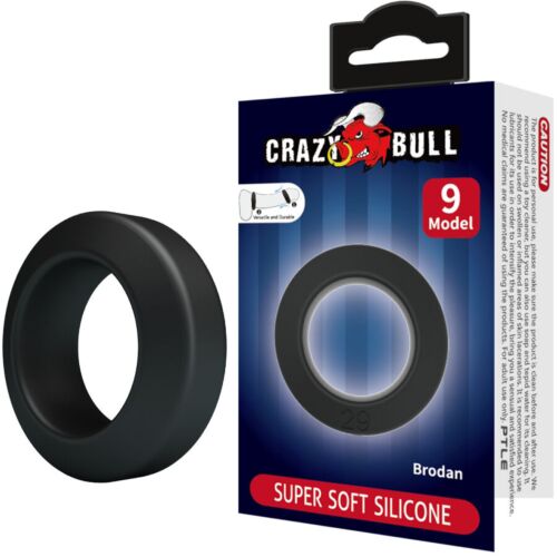 Anillo sin vibración Crazy Bull Brodan Modelo 9 para hombres