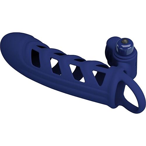 Anillo vibrador Pretty Love Altaf con funda de silicona