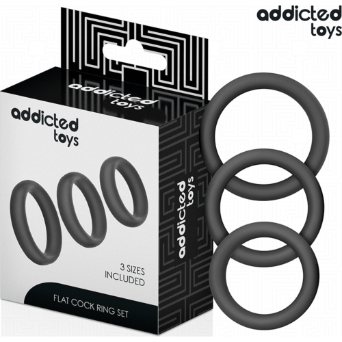 Plugs Anales Addicted Toys Set de Anillos Planos