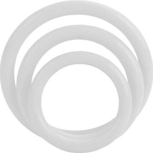 Anillos sin vibración CALEXOTICS Set Tres Anillas Brillo en la Oscuridad