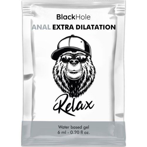 Gel dilatador anal BLACK HOLE con efecto relajante