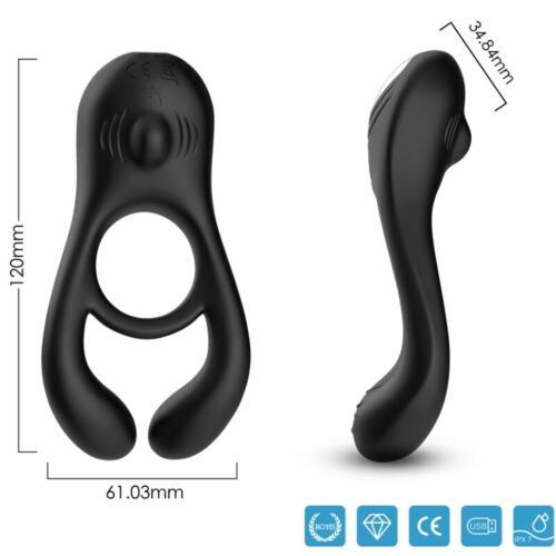 Anillo Vibrador ARMONY Veyron | Estimulación doble potente