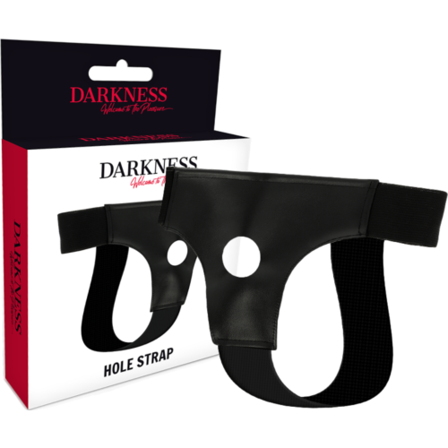 Arnés Darkness Sensations con agujero para dildo