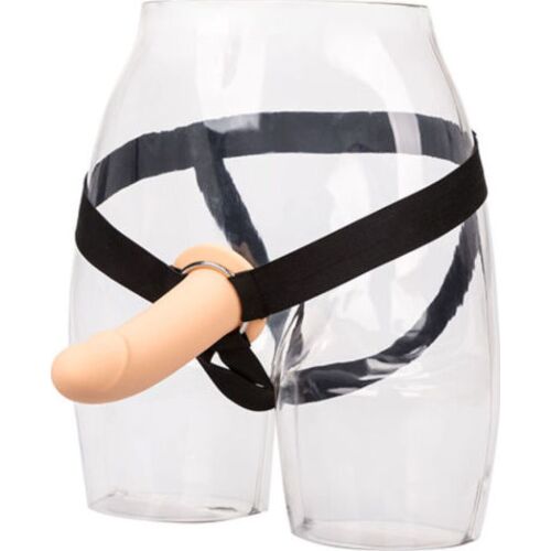 Arnés CalExotics con Dildo Hueco para Aumentar Volumen