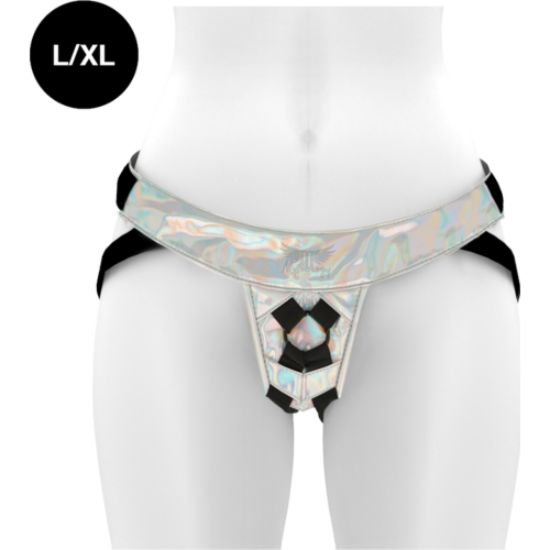 Arnés Mythology Fantasy Iridiscente L/XL para Dildos