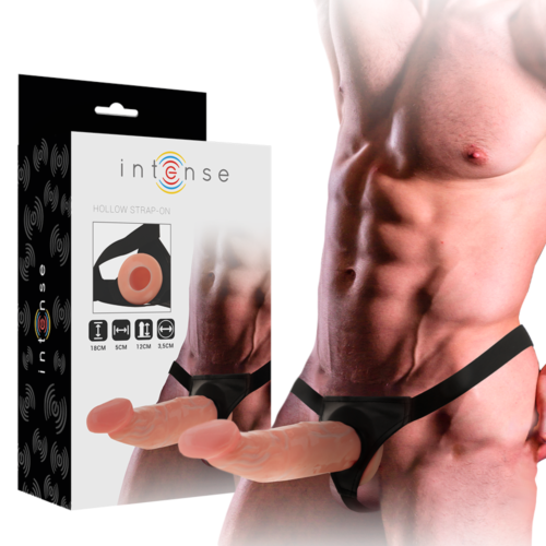 Arnés Hueco INTENSE FOR HIM 18 x 3.5 cm con Dildo