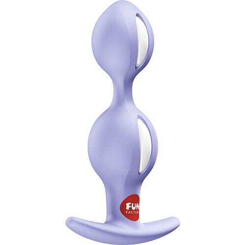 Plug Anal FUN FACTORY B-BALLS DÚO con pesas esféricas