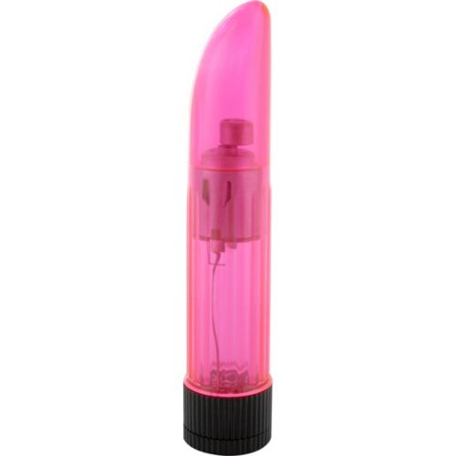Vibrador clásico Seven Creations Crystal Clear con velocidad regulable