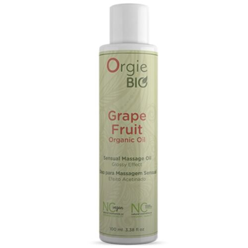 Aceite de masaje Orgie Bio Grapefruit 100ml con pomelo