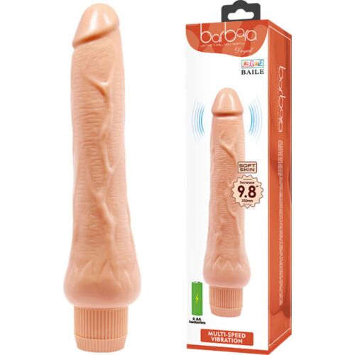 Vibrador Realístico Baile Bárbara 25 cm con estimulación profunda