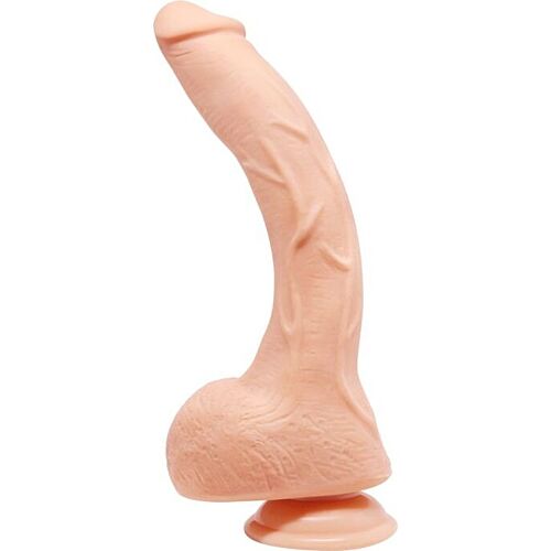 Dildo Baile Beautiful Jack 26 cm con ventosa y texturas realistas