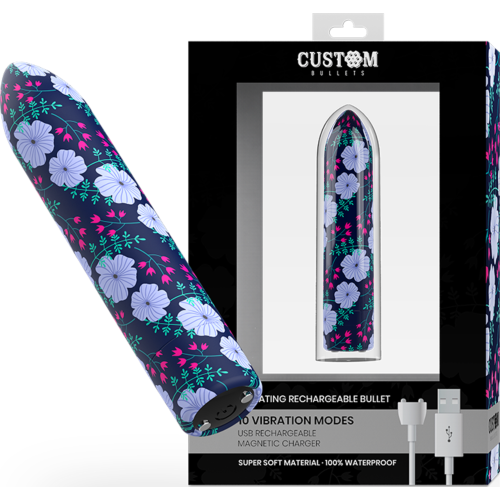 Bala vibradora Custom Bullets Spring 10 intensidades