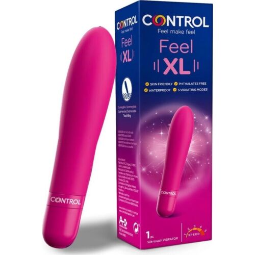 Bala Vibradora Control Feel XL - 5 Modos y Sumergible