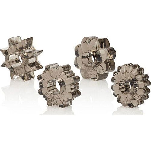 Anillas Pene CALEXOTICS Basic Set: Soporte y Estimulación