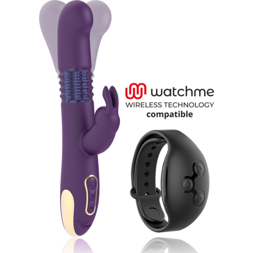 Vibrador Rabbit Treasure Bastian con control remoto inalámbrico