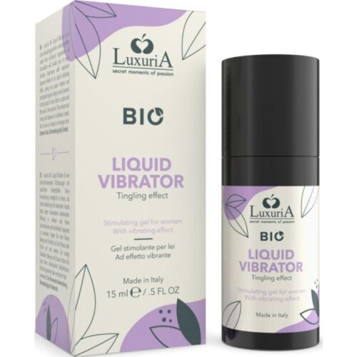 Gel Estimulante Intimateline Luxuria 15 ml Efecto Vibrador