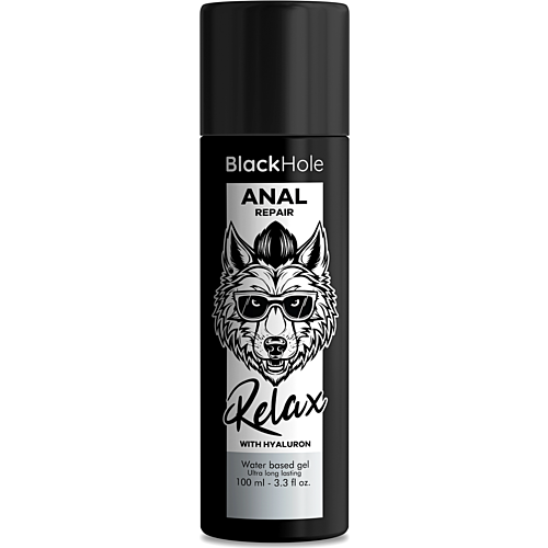 Base Agua BLACK HOLE Anal Repair 100 ml con Hyaluron