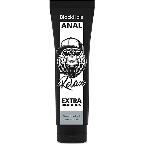 Gel de Dilatación Anal Black Hole 150 ml con Efecto Relajante