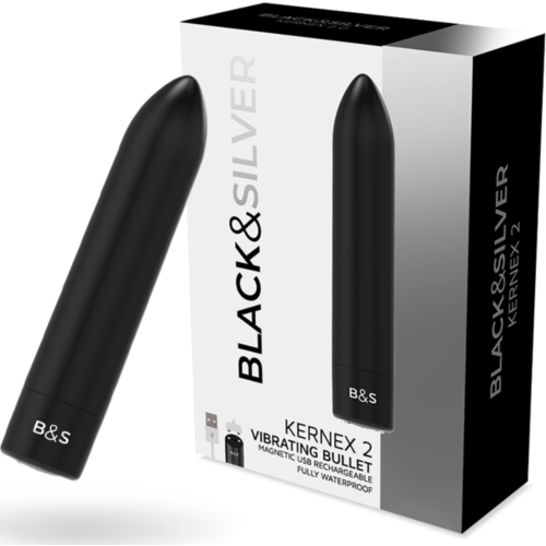 Vibrador BLACK&SILVER Kernex 2 con potente vibración