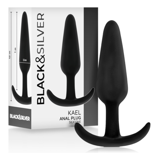 Plug Anal BLACK&SILVER Kael | Diseño progresivo para todos