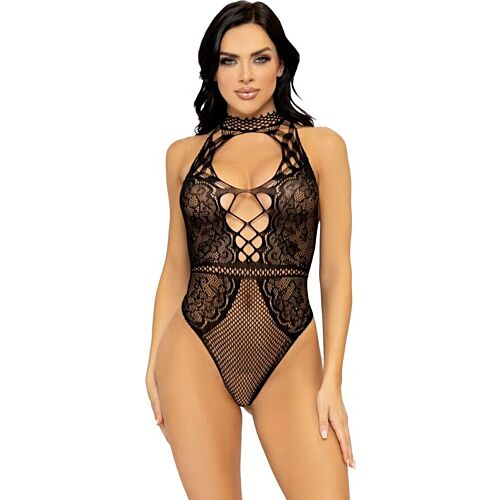 Body Leg Avenue con abertura en forma de cerradura