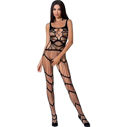 Bodystocking PASSION WOMAN BS058 con abertura
