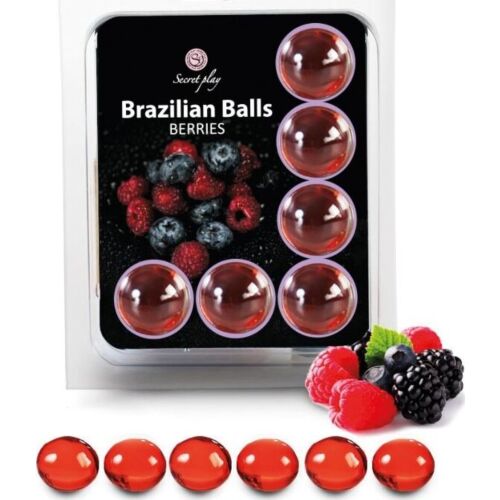 Bolas Brazilian Balls SECRETPLAY con aroma frutas del bosque